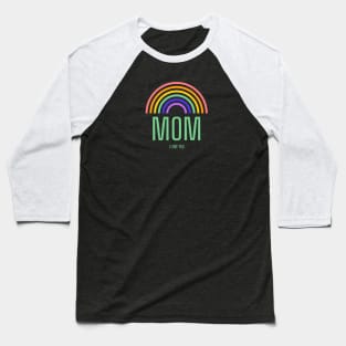 Love Mom Baseball T-Shirt